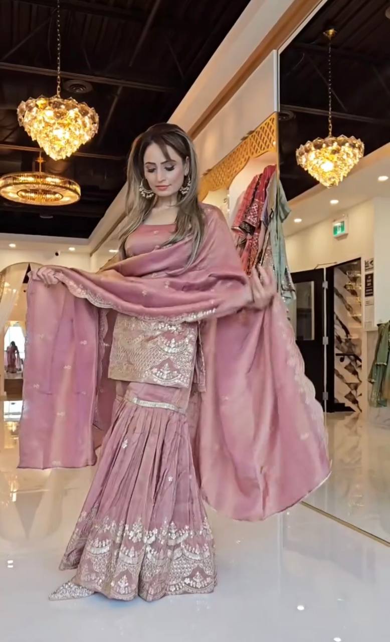 Dusky Pink Radiance Outfit