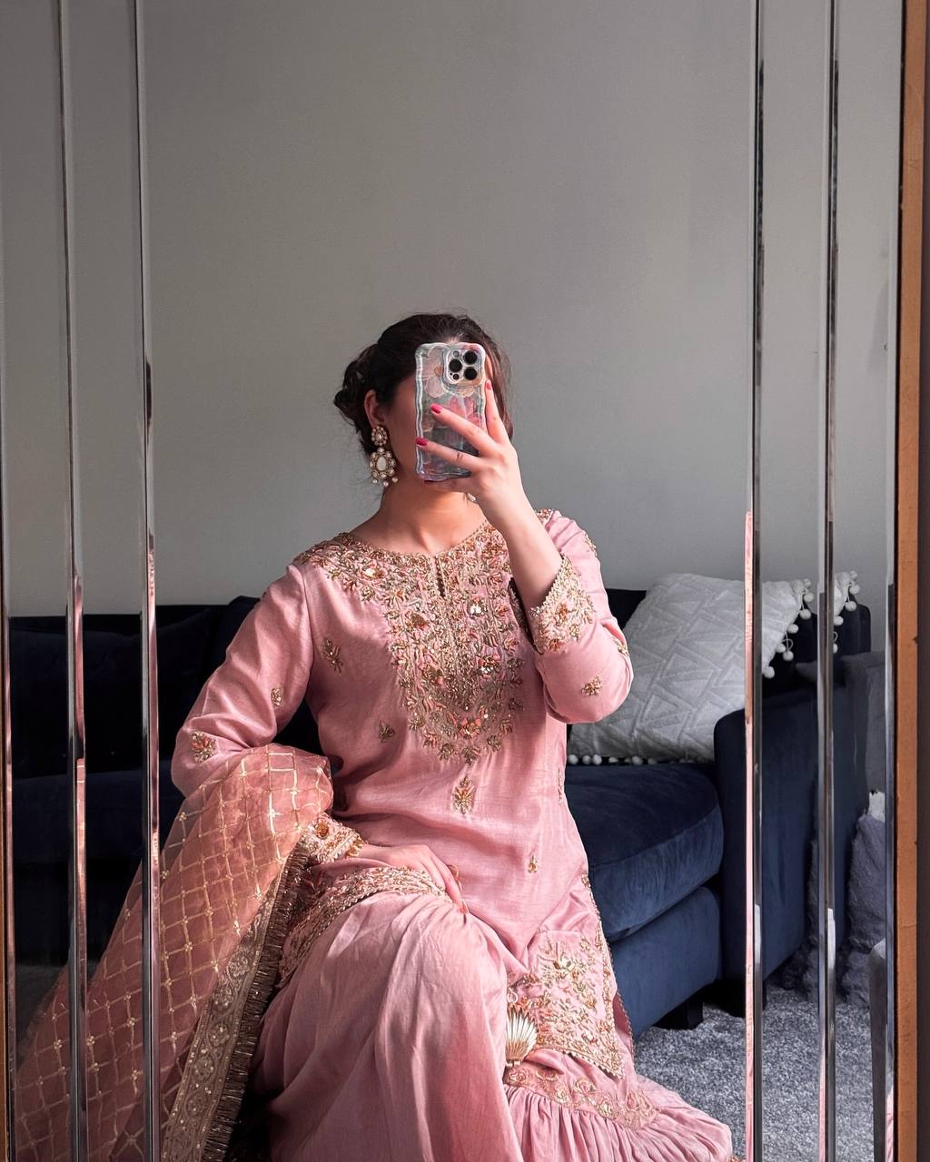 Chic Entrance A Statement in Pink