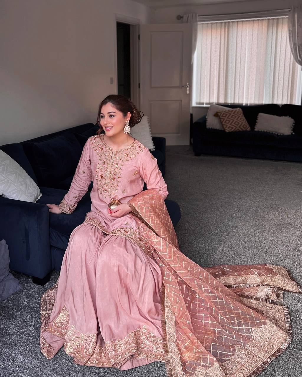 Chic Entrance A Statement in Pink