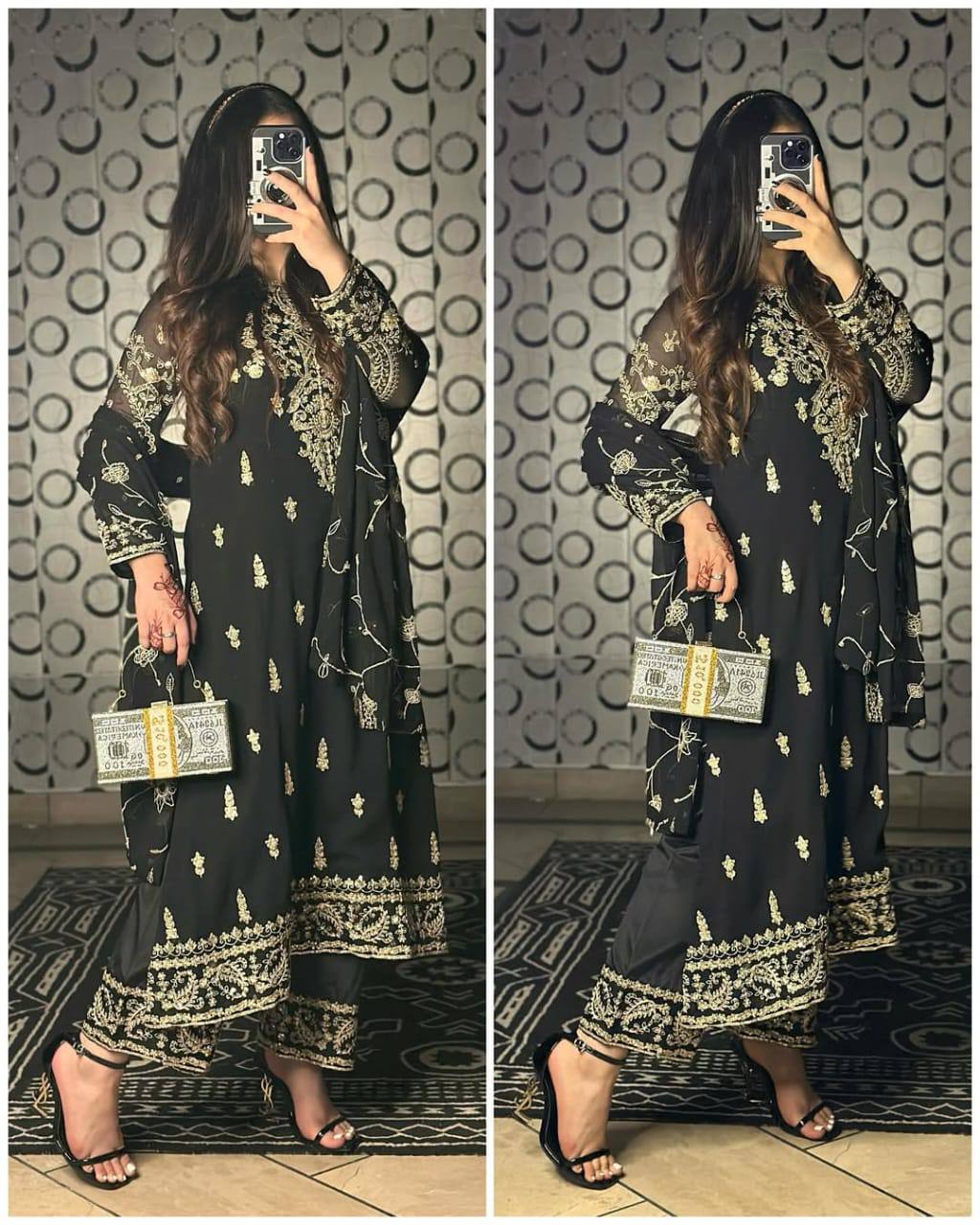 Chic Black Ethnic Wear