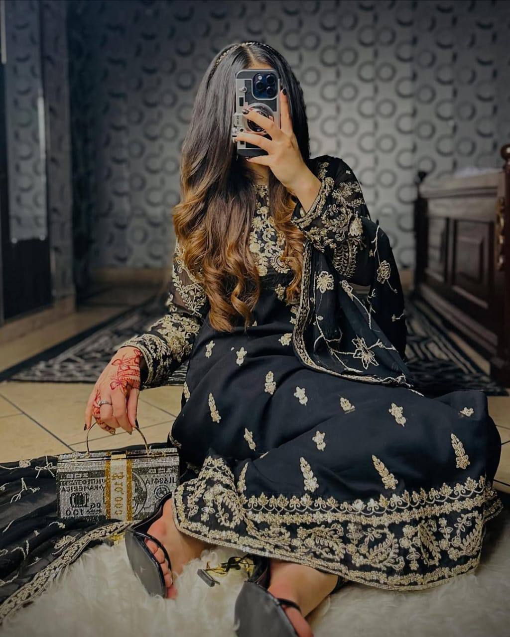 Chic Black Ethnic Wear