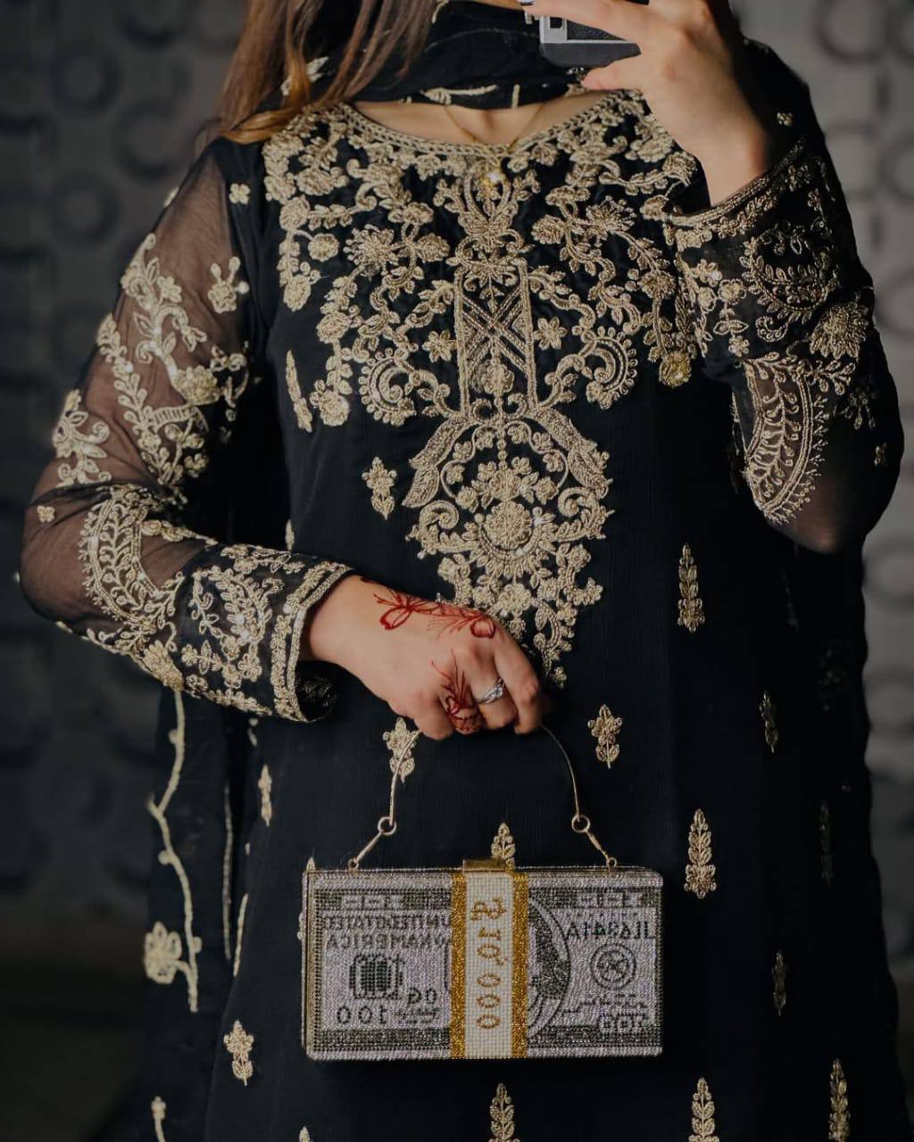 Chic Black Ethnic Wear