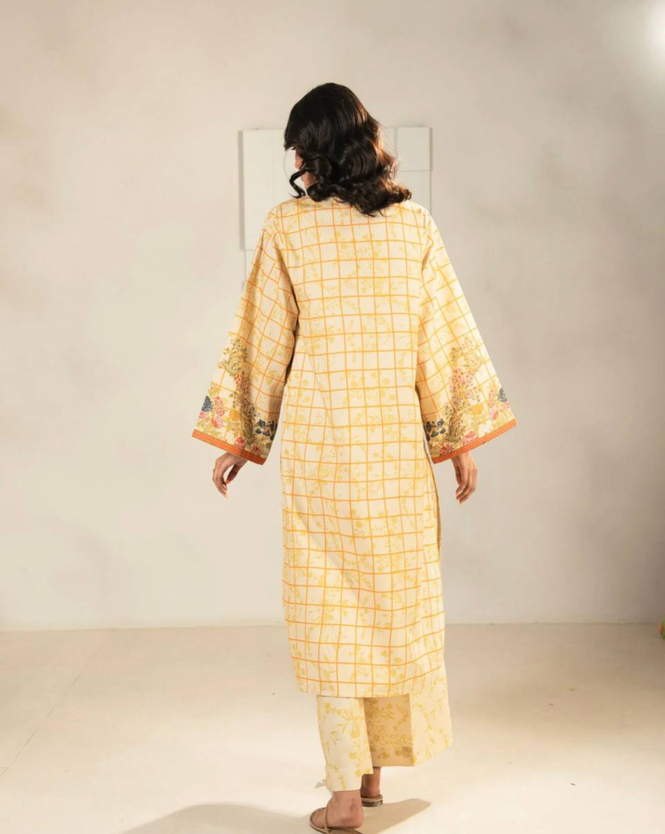 Beige Elegance Tunic Set