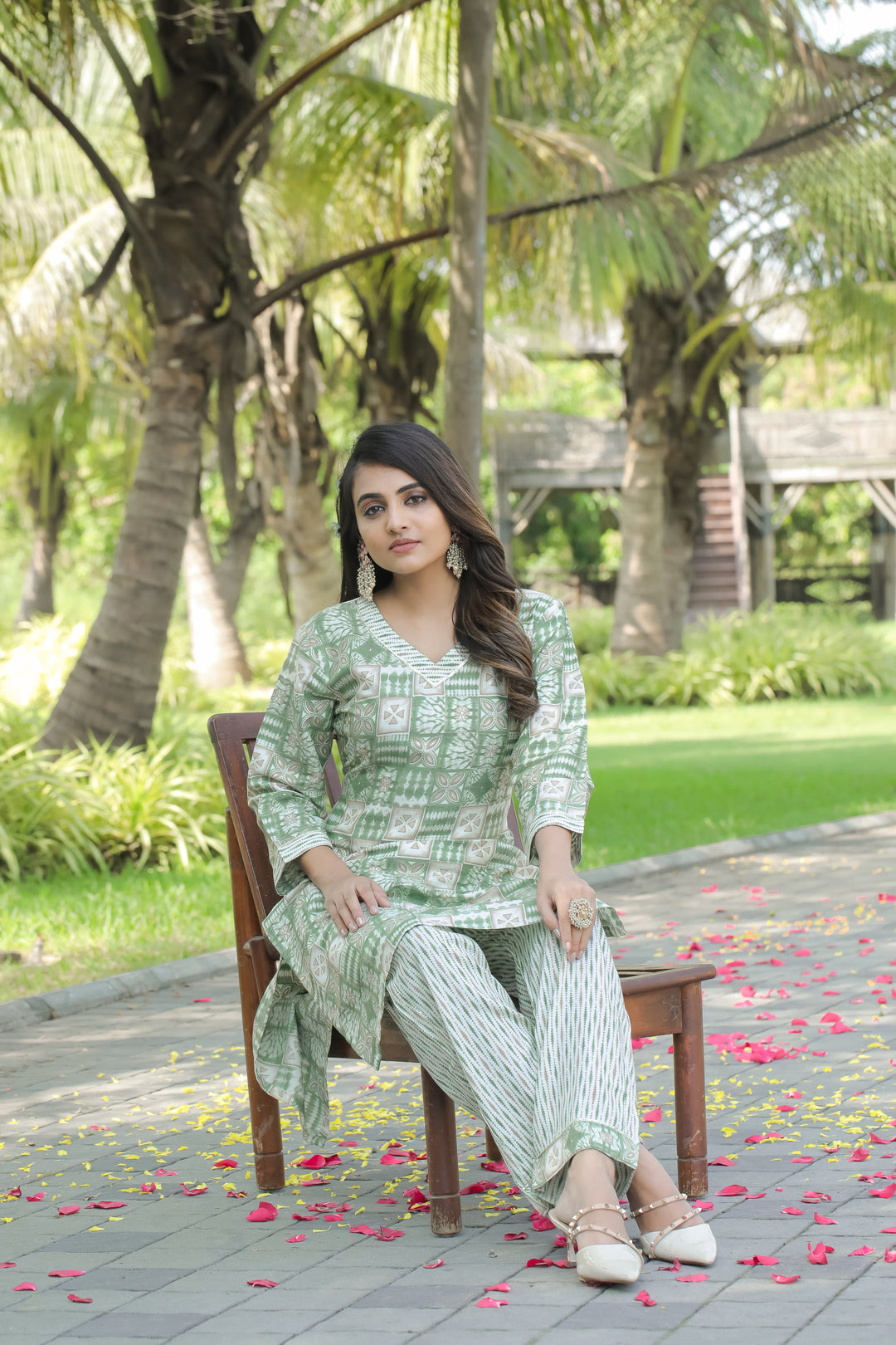 Premium Floral Capsul Printed Co-ord Set