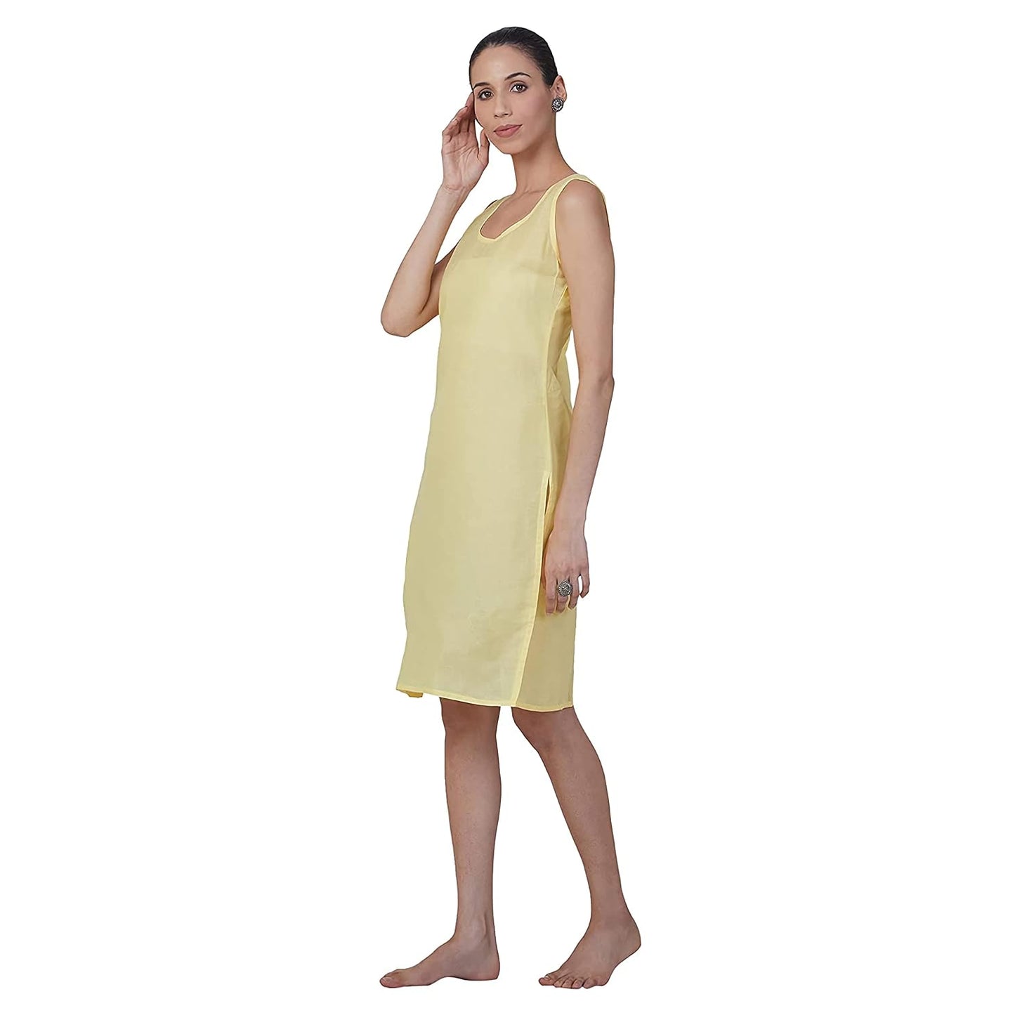 Women’s Premium Soft Cotton Long Camisole – The Perfect Innerwear for Comfort & Elegance
