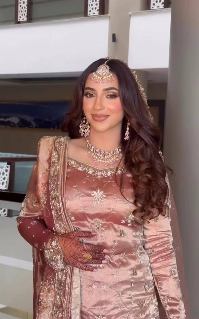 Beautifully Embroidered Garara Dress