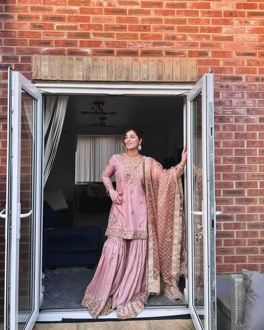 Chic Entrance A Statement in Pink