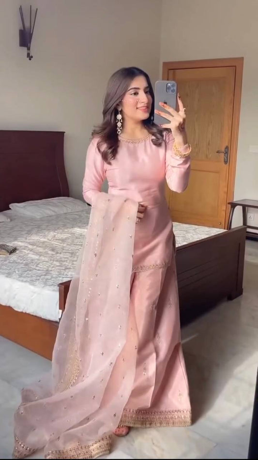 Blush Elegance Salwar Kameez