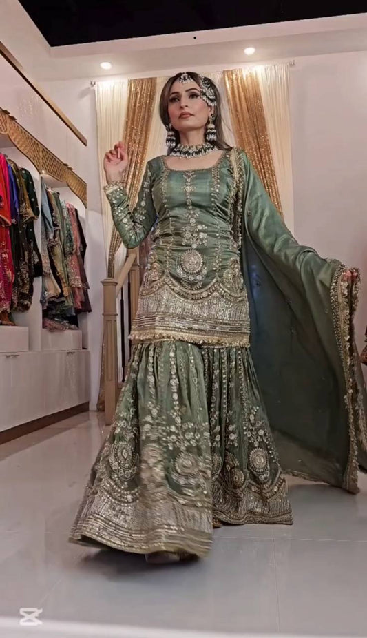 Discovering Fashion Treasures in a Green Dress