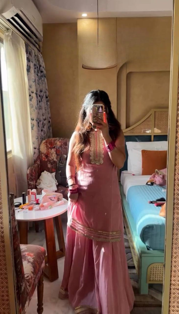 Blush Pink Elegance Ensemble