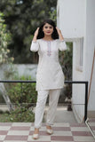 Khadi Handwork Coordset