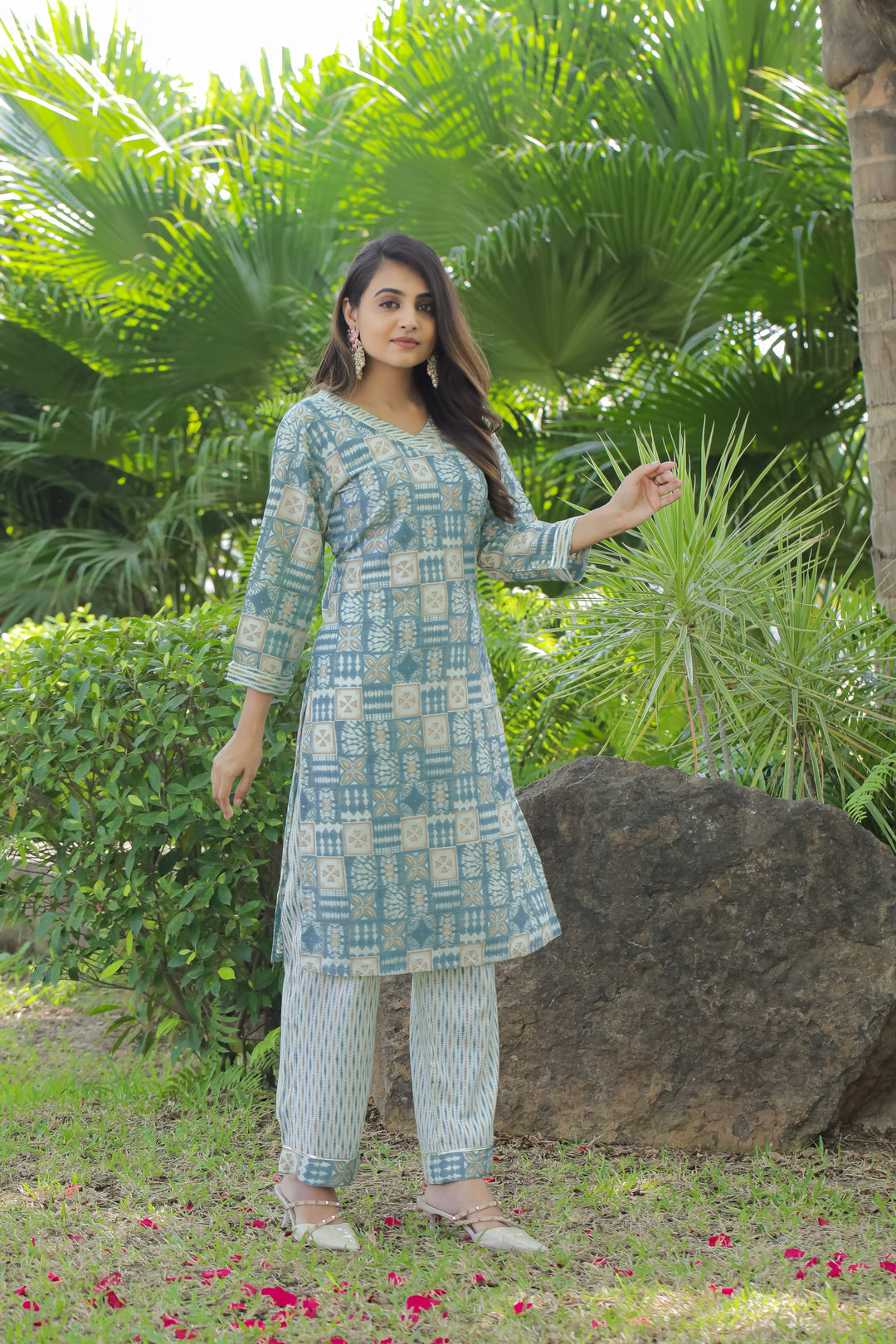 Premium Floral Capsul Printed Co-ord Set