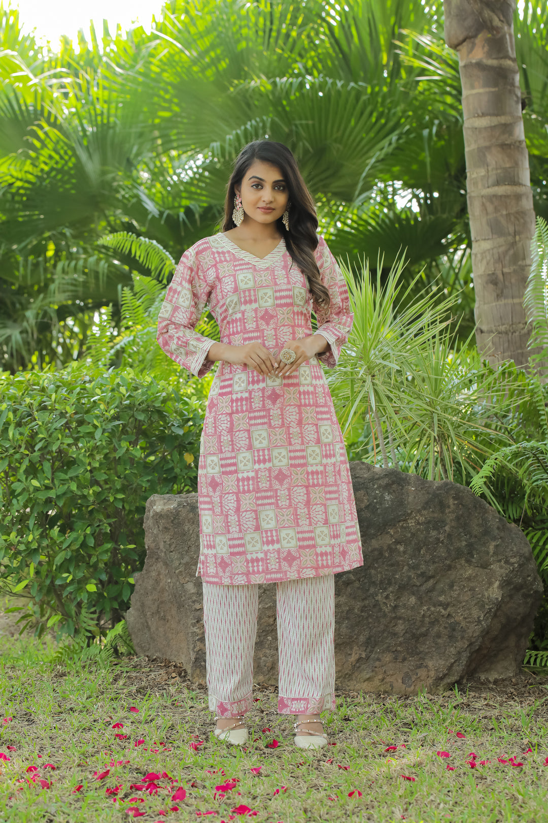Premium Floral Capsul Printed Co-ord Set