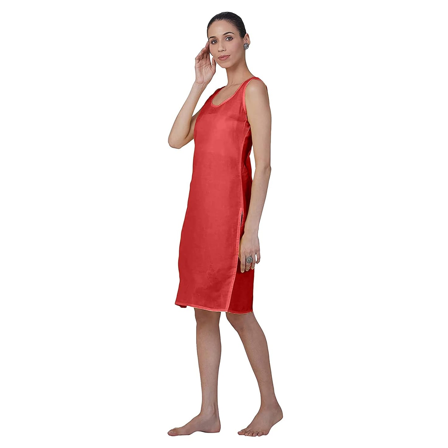 Women’s Premium Soft Cotton Long Camisole – The Perfect Innerwear for Comfort & Elegance