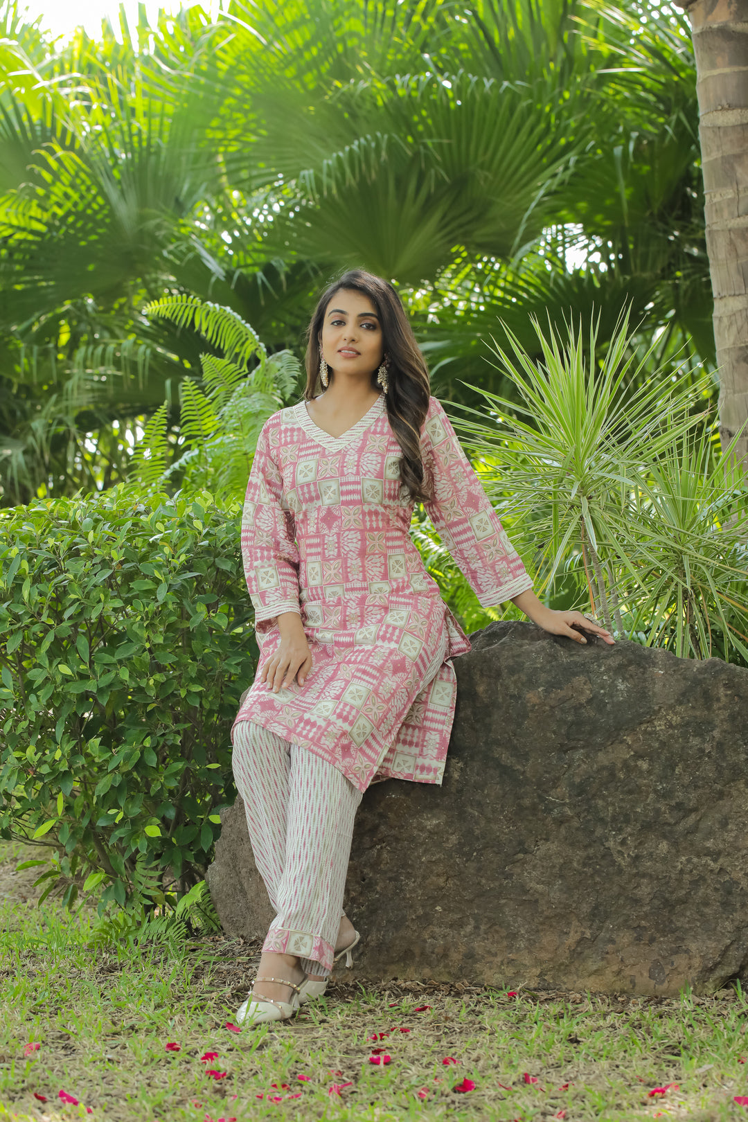 Premium Floral Capsul Printed Co-ord Set